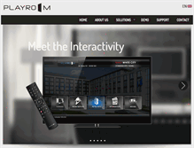 Tablet Screenshot of playroomtv.com